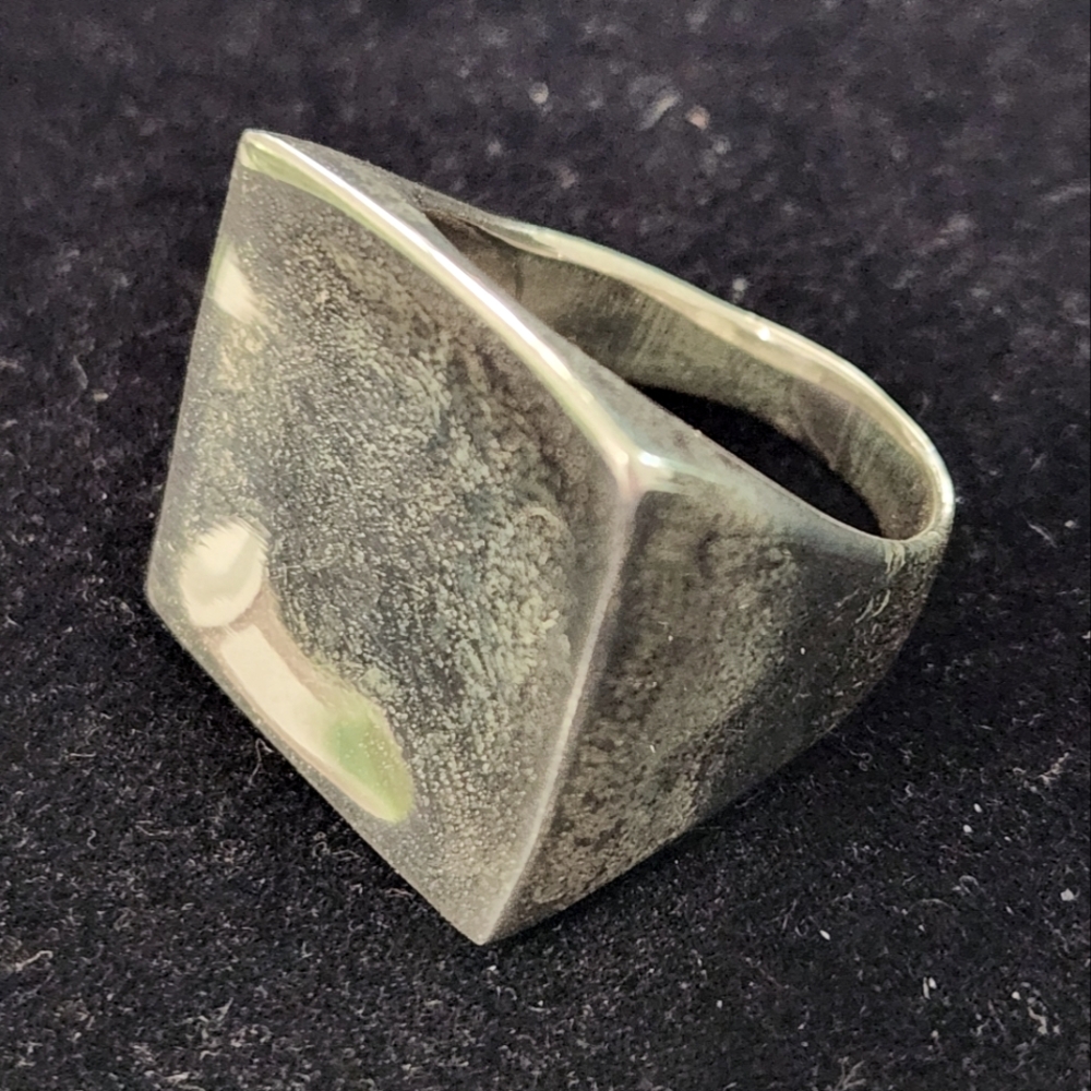 Bundle Sale! 4 Rings For The Price Of One! Silver Collection! Size 12 - Picture 2 of 9